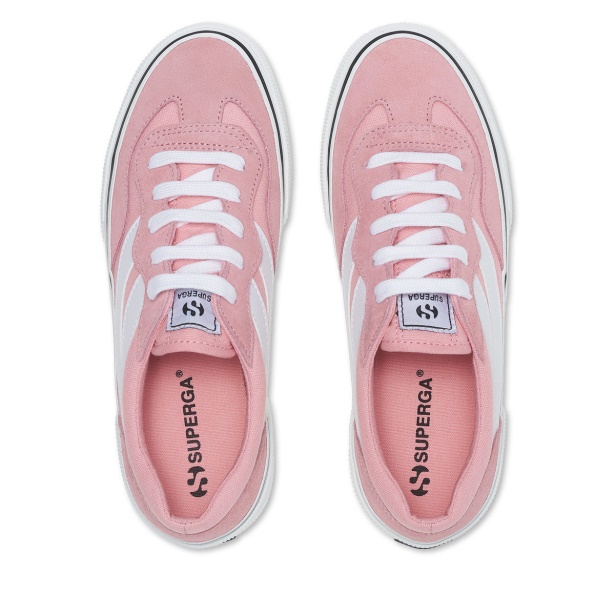 CA Superga 3041 Revolley Colourblock Platform Pink -White