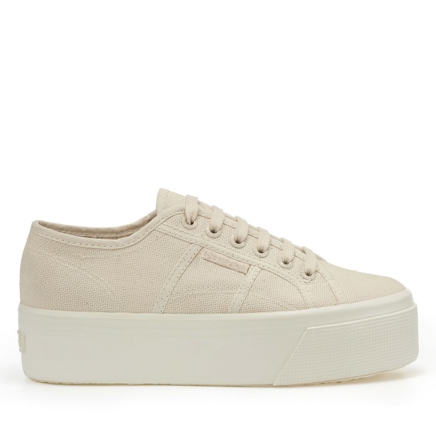 CA Superga 2790 Shiny Gum Beige Raw Total-Shiny Avorio