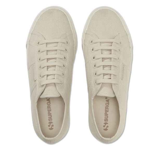 CA Superga 2790 Shiny Gum Beige Raw Total-Shiny Avorio