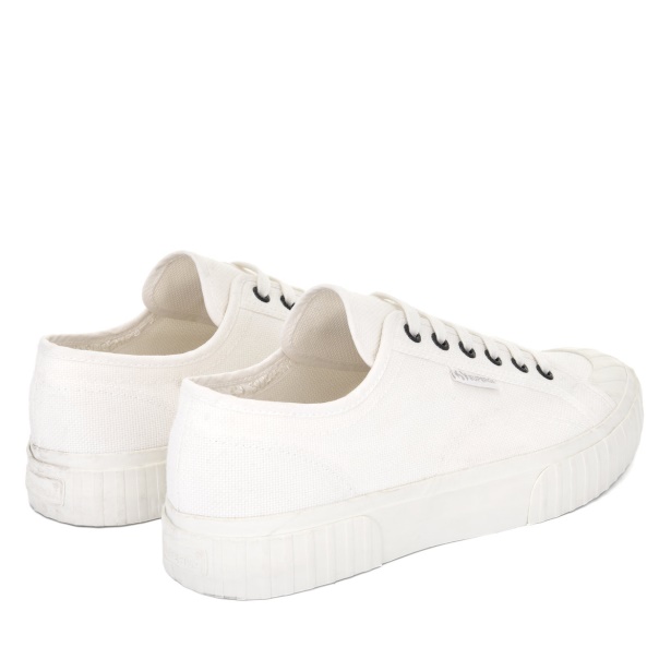 CA Superga 2630 Cotu White Avorio-Grey Colomba