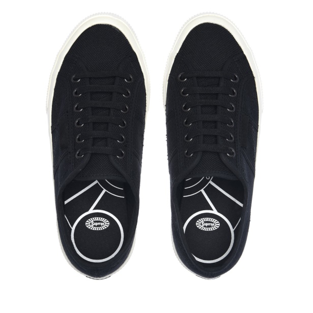 CA Superga 2706 Og Black-White Avorio