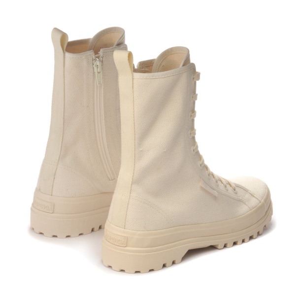 CA Superga 2641 Alpina High Beige Raw-F Avorio