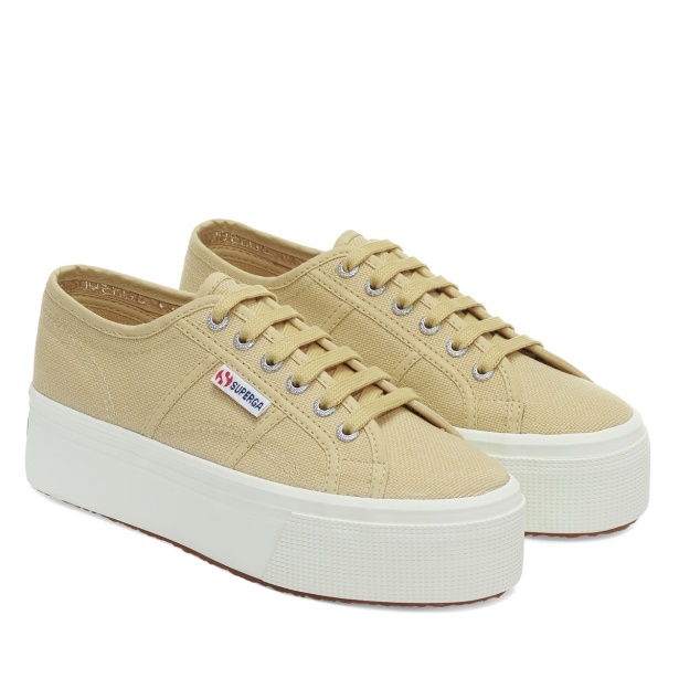 CA Superga 2790 Linea Up Down Beige Almond-F Avorio