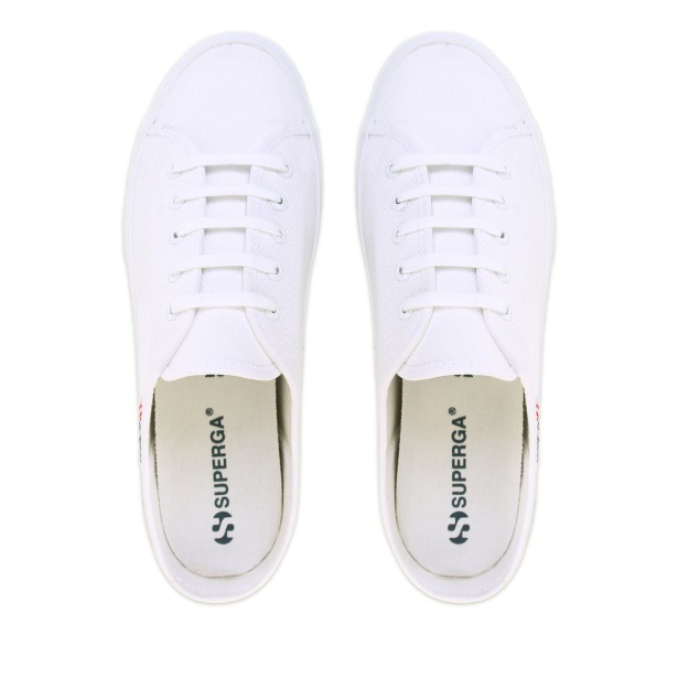 CA Superga 2401 Nude Mule White Nude