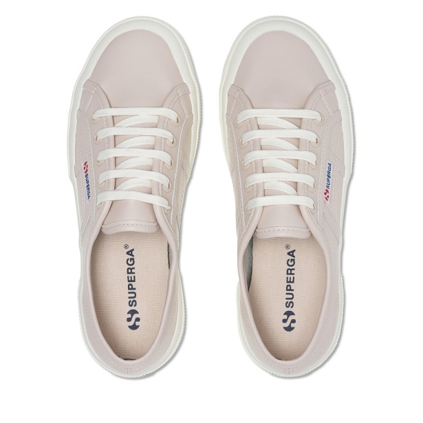 CA Superga 2750 Vegan Leather Pink Almond-F Avorio
