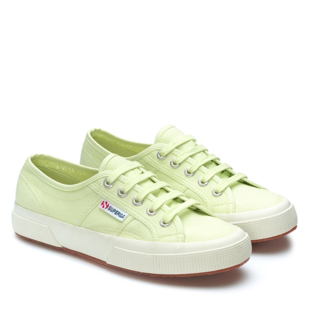 CA Superga 2750 Cotu Classic Green Primrose-F Avorio