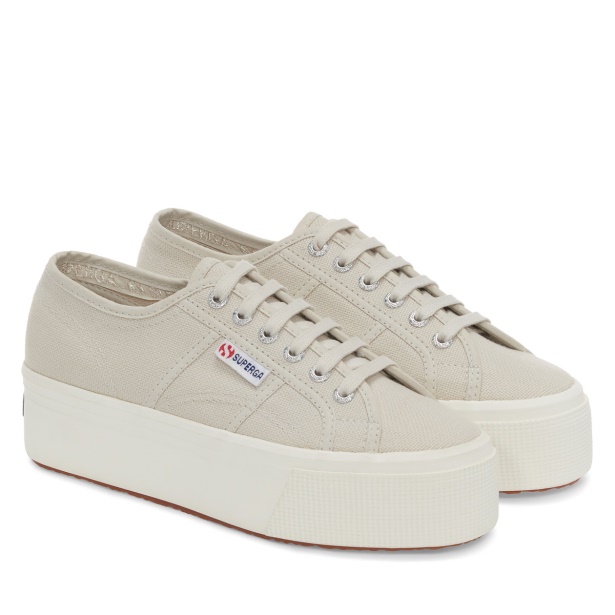 CA Superga 2790 Linea Up Down Grey Sand-F Avorio