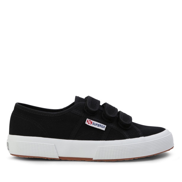 CA Superga 2750 Cotstrap Black-F White