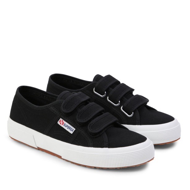 CA Superga 2750 Cotstrap Black-F White