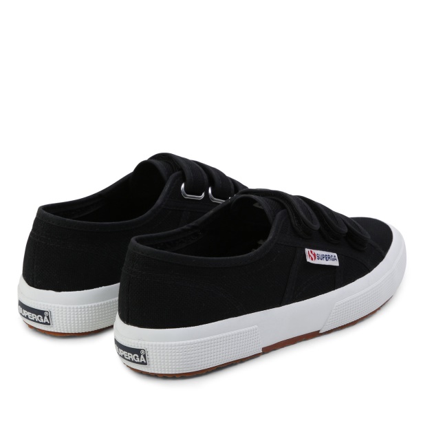 CA Superga 2750 Cotstrap Black-F White
