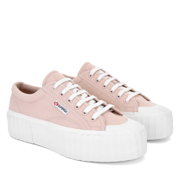 CA Superga 2630 Cotu Pink Skin-White Avorio
