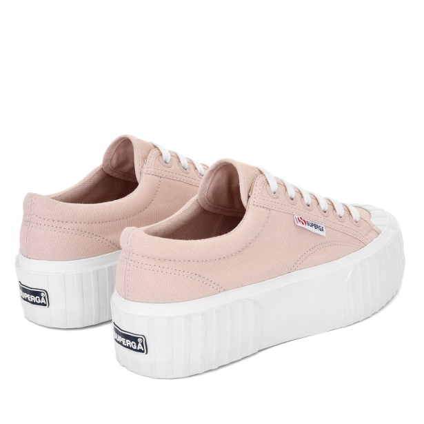 CA Superga 2630 Cotu Pink Skin-White Avorio