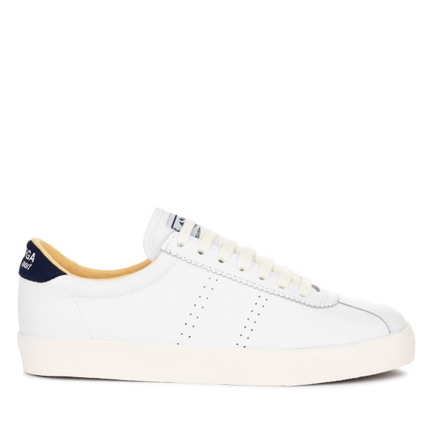 CA Superga 2843 CA Superga Sport Club S Blue Navy-Beige Gome