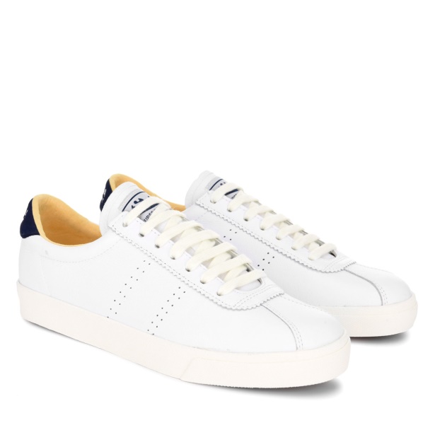 CA Superga 2843 CA Superga Sport Club S Blue Navy-Beige Gome