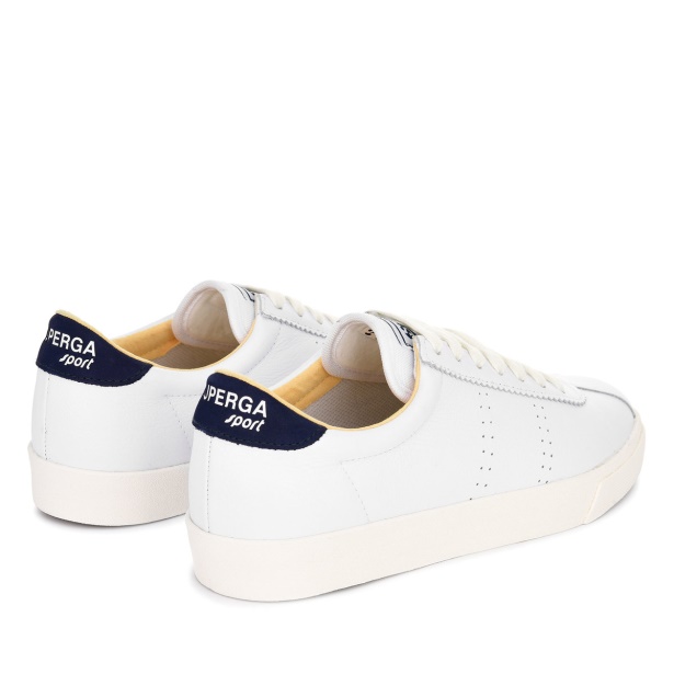 CA Superga 2843 CA Superga Sport Club S Blue Navy-Beige Gome