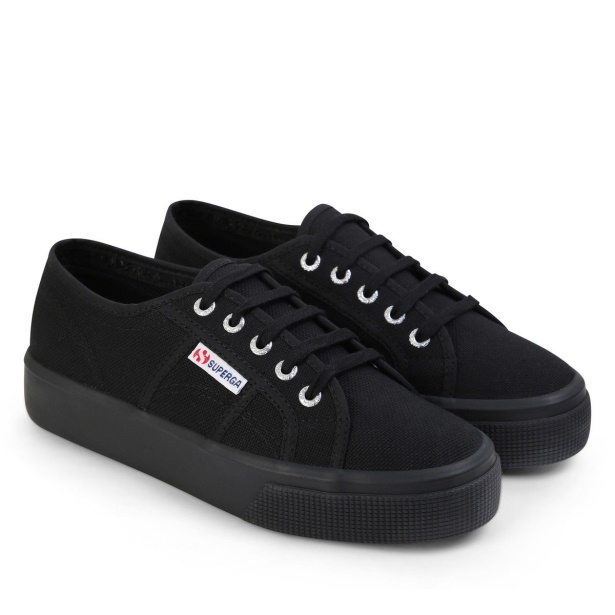 CA Superga 2730 Mid Platform Full Black