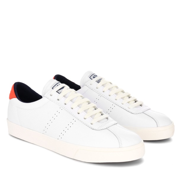 CA Superga 2843 CA Superga Sport Club S Orange Tomato-Blue Navy