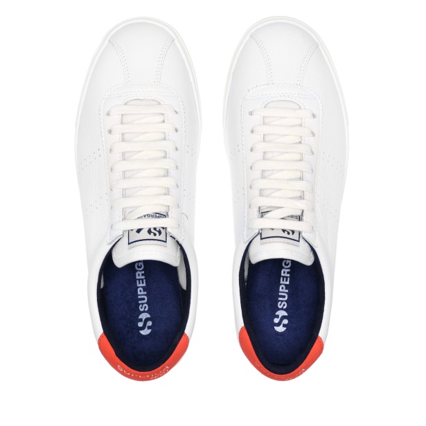 CA Superga 2843 CA Superga Sport Club S Orange Tomato-Blue Navy