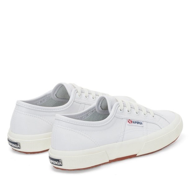 CA Superga 2750 Vegan Leather White-White Avorio