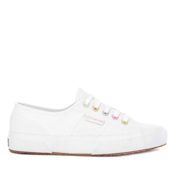 CA Superga 2750 Rainbow Details White-Candy Multicolor