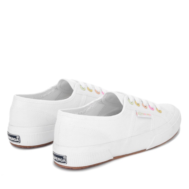 CA Superga 2750 Rainbow Details White-Candy Multicolor