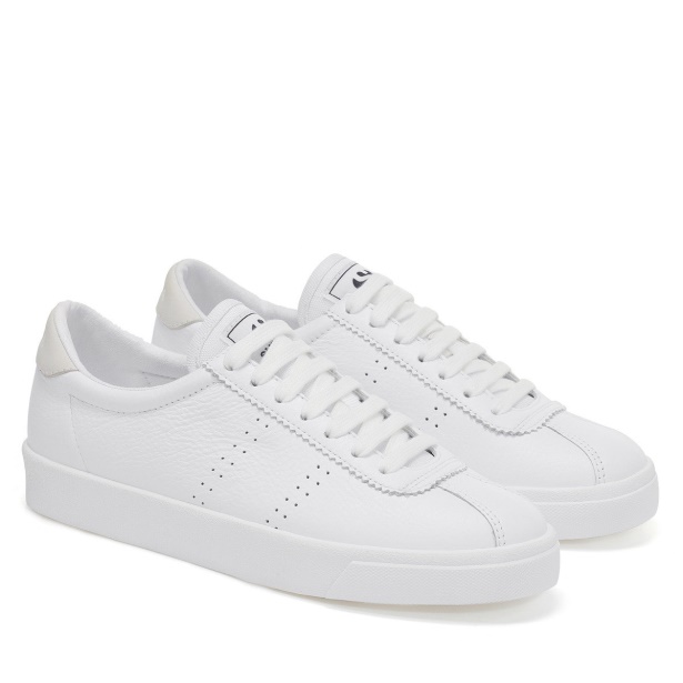 CA Superga 2843 Club S Comfort Leather Full White White