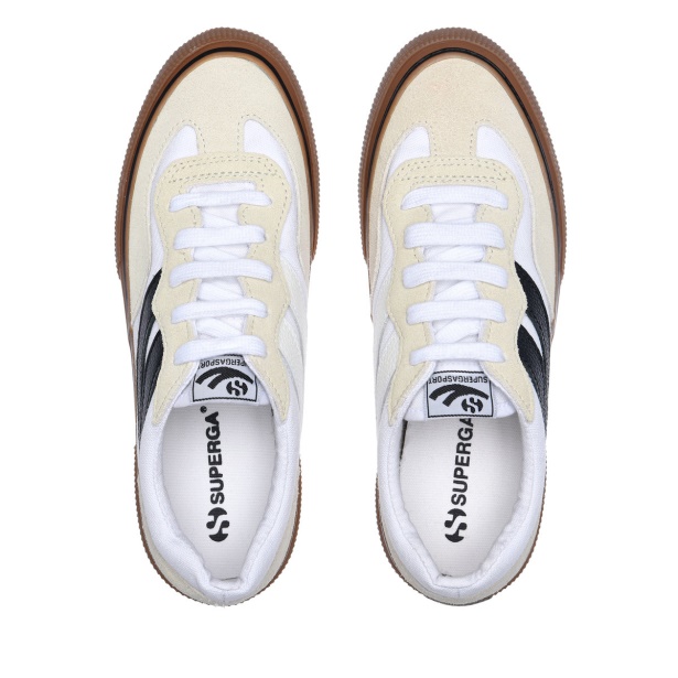 CA Superga 2941 Revolley Bicolour Swallow White-Black-D