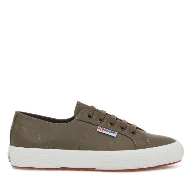 CA Superga 2750 Nappa Lea Fossil-Matt-F Avorio