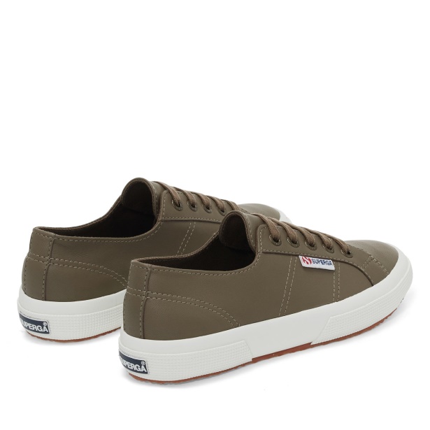 CA Superga 2750 Nappa Lea Fossil-Matt-F Avorio