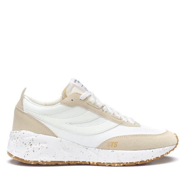 CA Superga 4089 Training 9Ts Slim Vegan Faux Leather Beige Lt-F Avorio