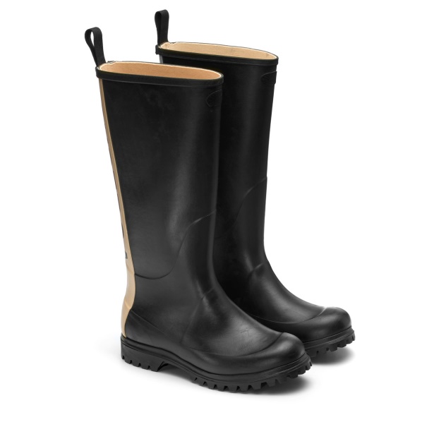 CA Superga 799 Rubber Boots Lettering Black