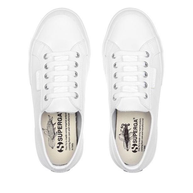 CA Superga 2750 Corn Based Leather White