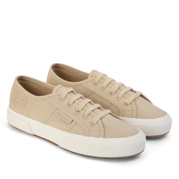 CA Superga 2750 Natural Dye Embroidery Eclipta Diospyros