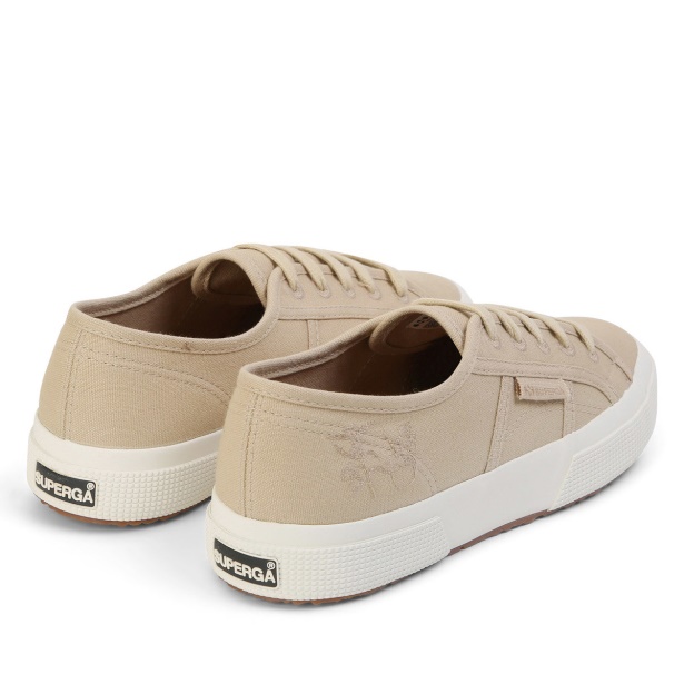 CA Superga 2750 Natural Dye Embroidery Eclipta Diospyros