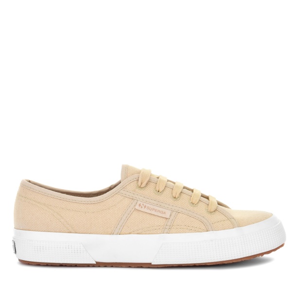 CA Superga 2750 Organic Canvas Natural Dye Eclipta Madagascar Almond