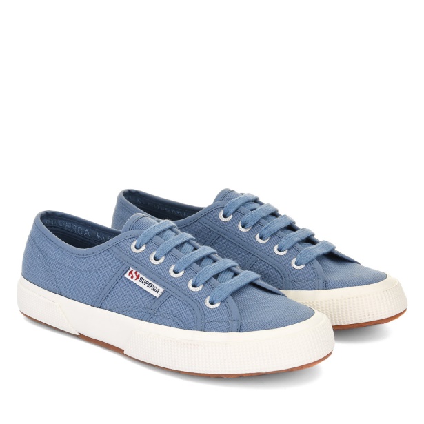 CA Superga 2750 Cotu Classic Blue Lt Cobalt-F Avorio