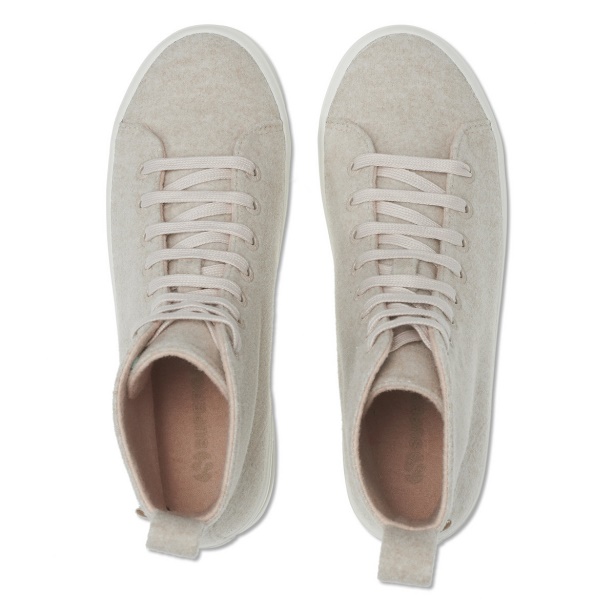 CA Superga 2644 Alpina Felt Beige Lt-F Avorio
