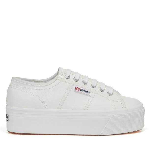CA Superga 2790 Full Grain Leather White-White