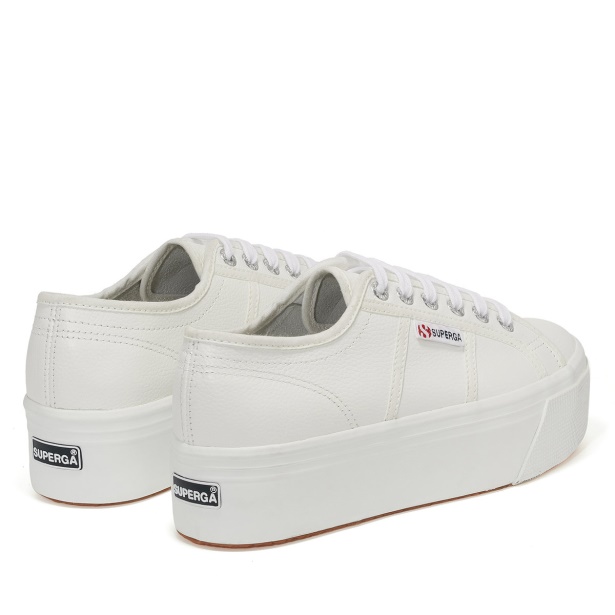 CA Superga 2790 Full Grain Leather White-White