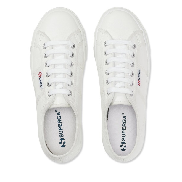 CA Superga 2790 Full Grain Leather White-White