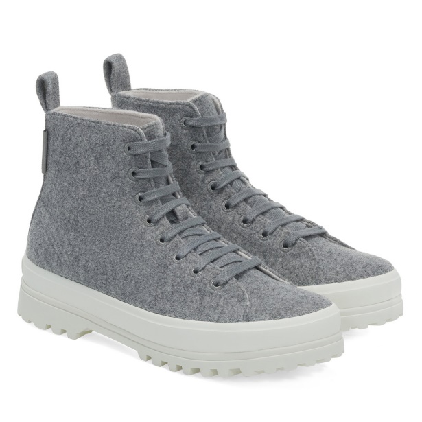 CA Superga 2644 Alpina Felt Lt Grey-F Avorio