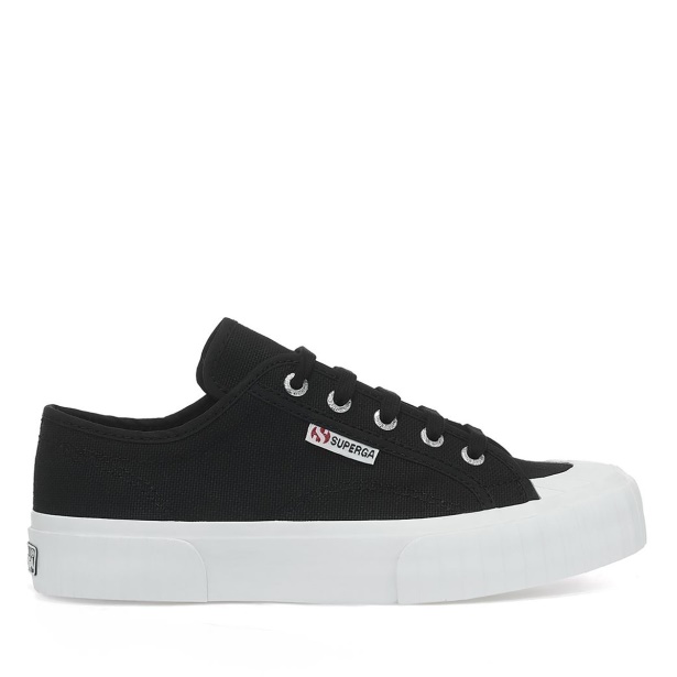 CA Superga 2630 Cotu Black-Fwhite