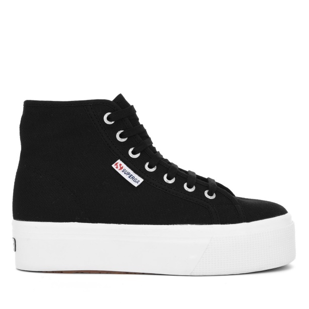 CA Superga 2705 High Top Black-Fwhite