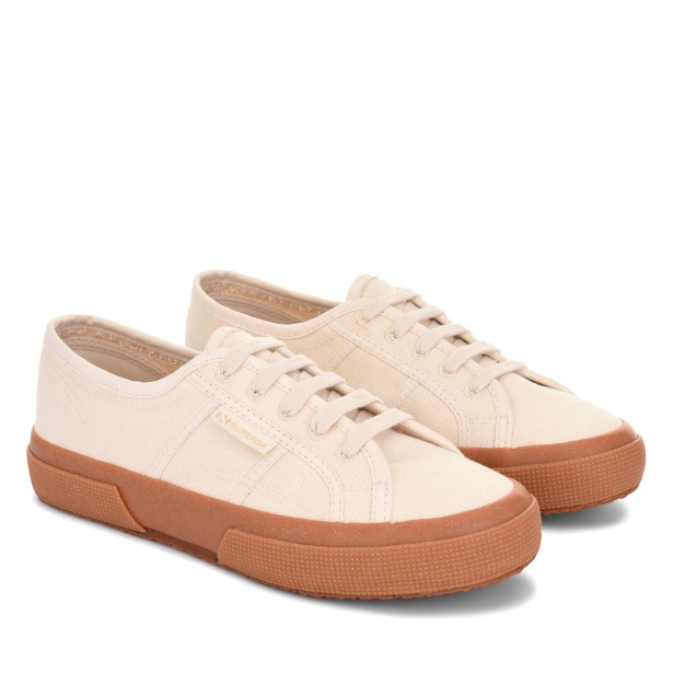 CA Superga 2750 Organic Canvas Natural Beige-Gum