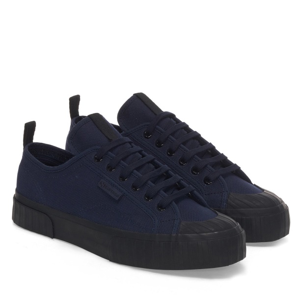 CA Superga 2630 Stripe Webbing Navy-Black