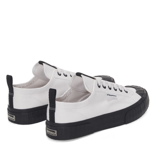 CA Superga 2630 Stripe Webbing Grey Lt-Black