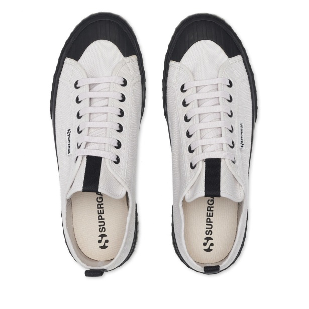 CA Superga 2630 Stripe Webbing Grey Lt-Black