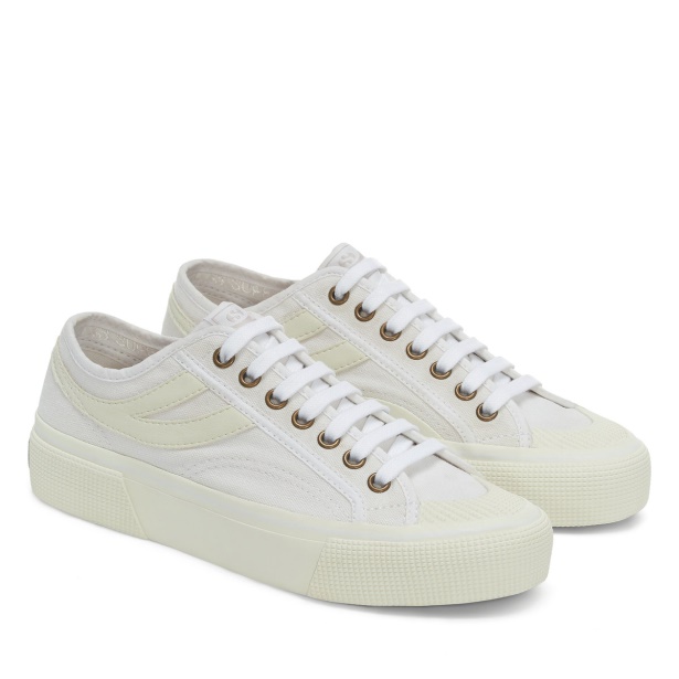 CA Superga 2750 Panatta 3.0 White-White Avorio