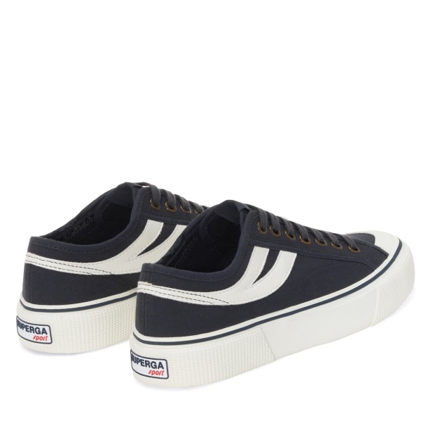 CA Superga 2750 Panatta 3.0 Blue Grey Dk White Avorio