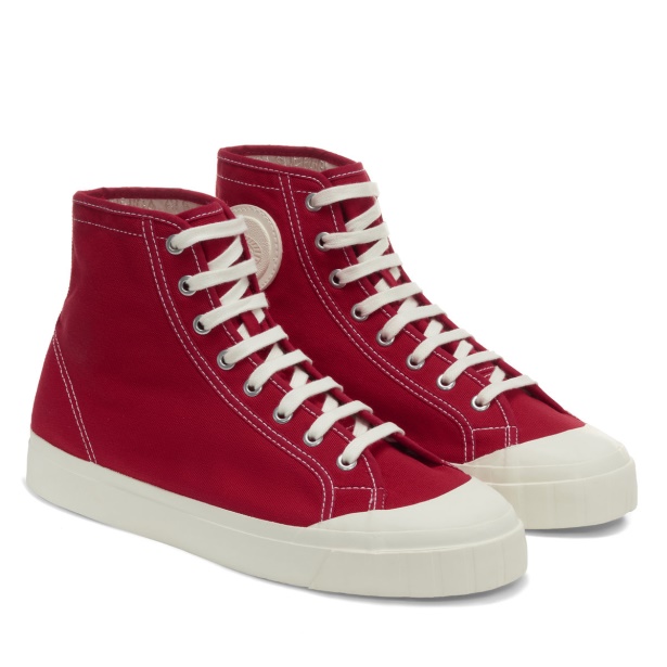 CA Superga 3192 Campionato Basket Red Flame White Avorio